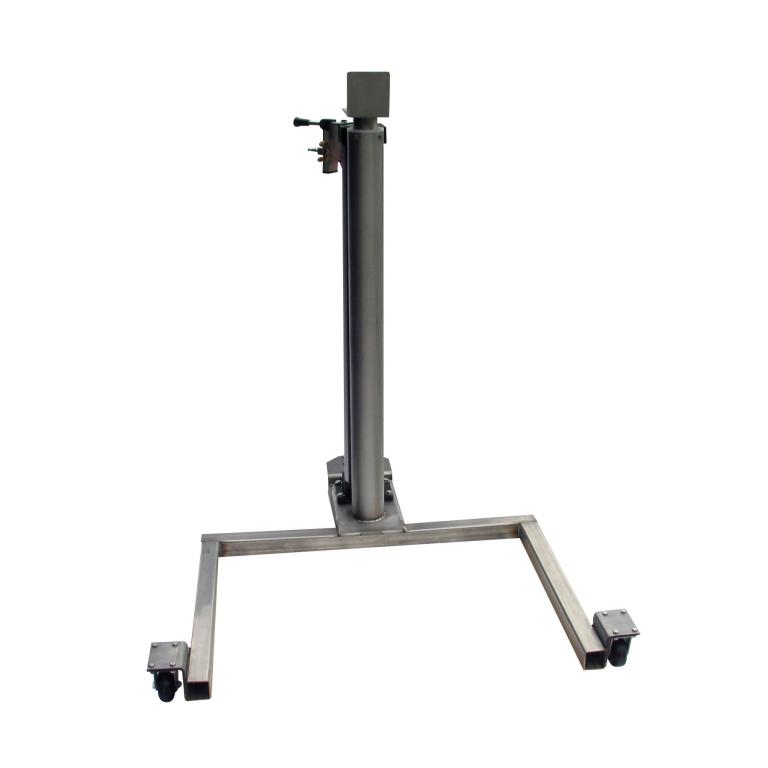 Air Lift Style Stainless Steel Mixer Mounting Stand with Casters Image