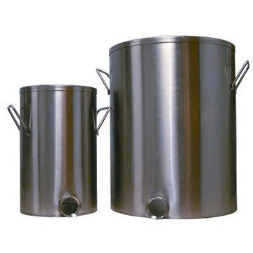 100-Gallon 304 Stainless Steel Mixing Vat Image