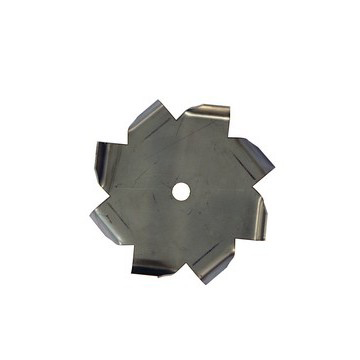 11" Dia. X 5/8" Center Hole Type C 304 SS Dispersion Blade - Coated Image