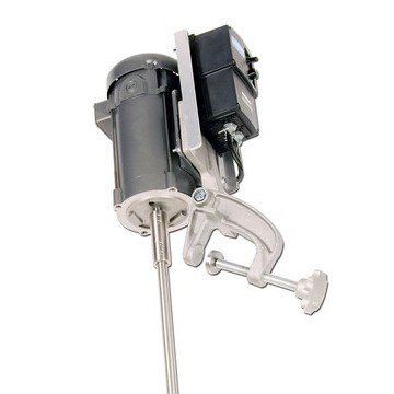 1 HP Variable Speed Electric Direct Drive Economy Clamp Mount Mixer - image 2