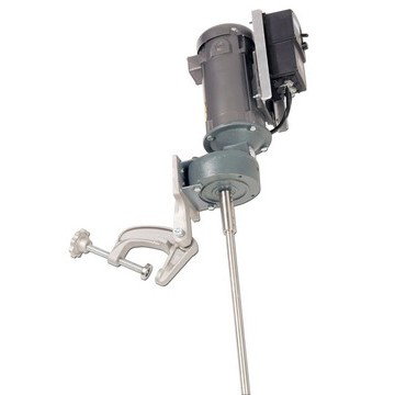 1 HP Variable Speed Electric Gear Drive Economy Clamp Mount Mixer Image