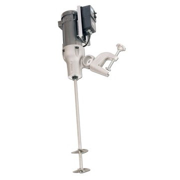 1 HP Electric Variable Speed Direct Drive Heavy Duty Clamp Mount Mixer Image