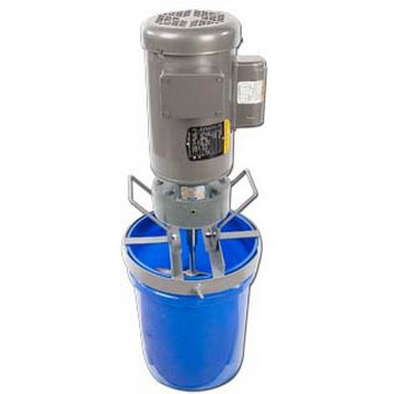 1 HP Electric 5 Gallon Heavy Duty Mixer Includes Stainless Steel Pail Cover - image 2