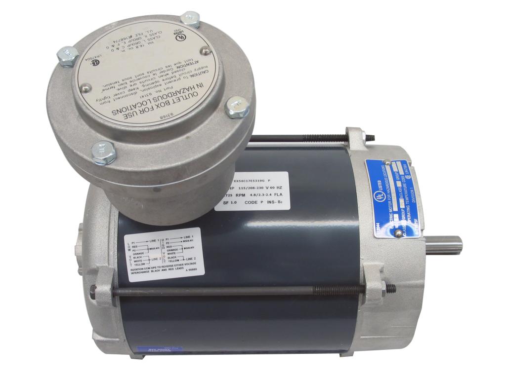 1/4 HP Explosion Proof Motor Image