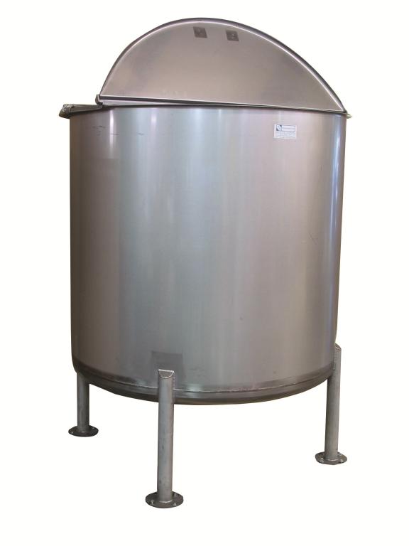 800-Gallon Stainless Steel Mixing Tank - image 2