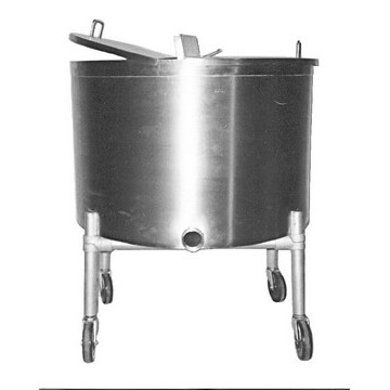 125-Gallon 304 Stainless Steel Portable Mixing Vat