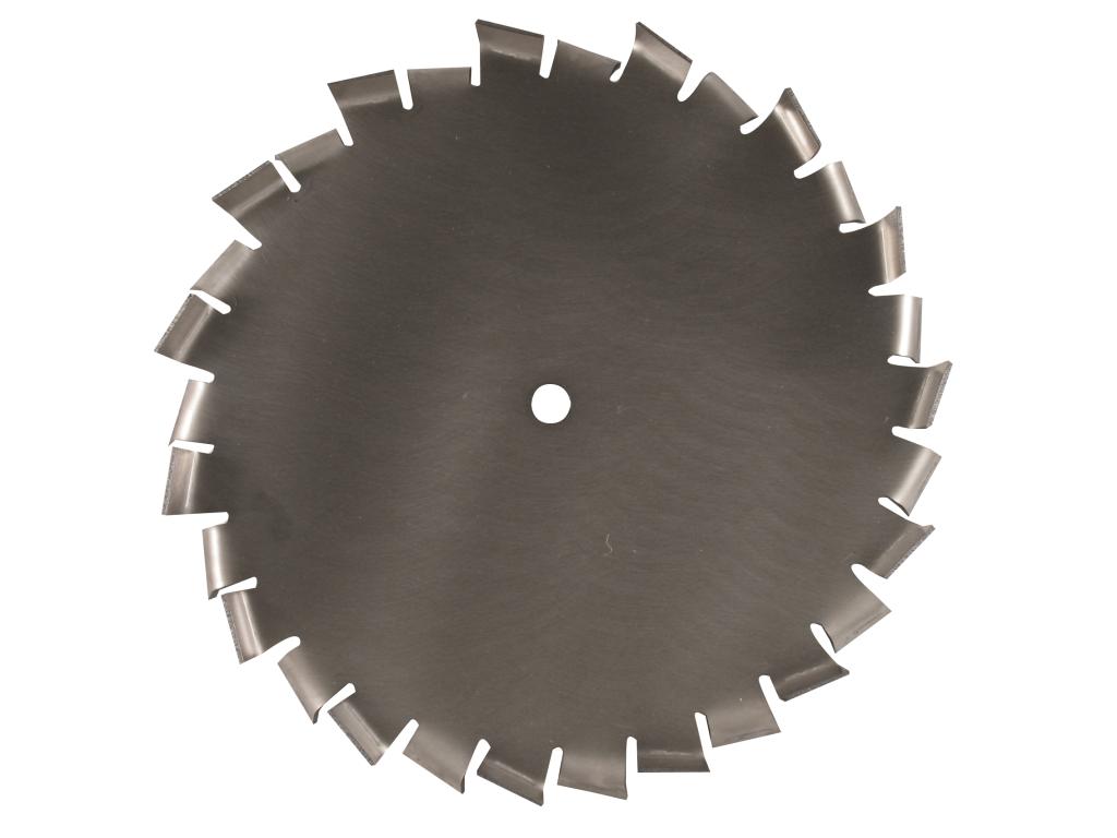 12" Dia. X 5/8" Center Hole Type B 304 SS Dispersion Blade Image