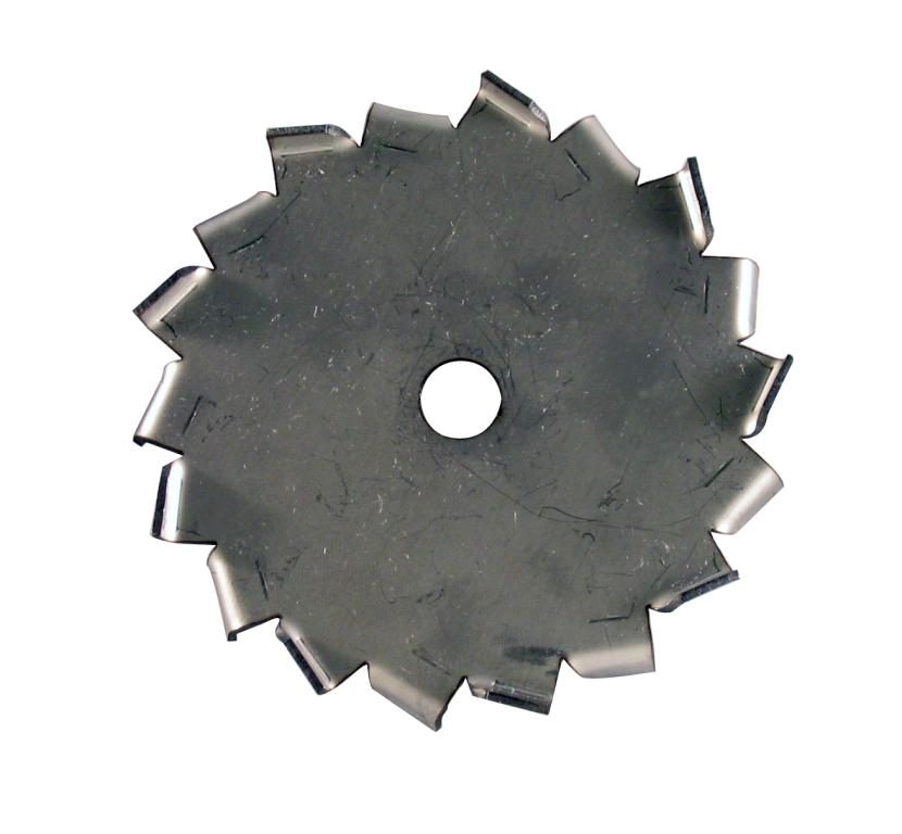 3" Dia. X 1/2" Center Hole Type A 304 SS Dispersion Blade - image 1