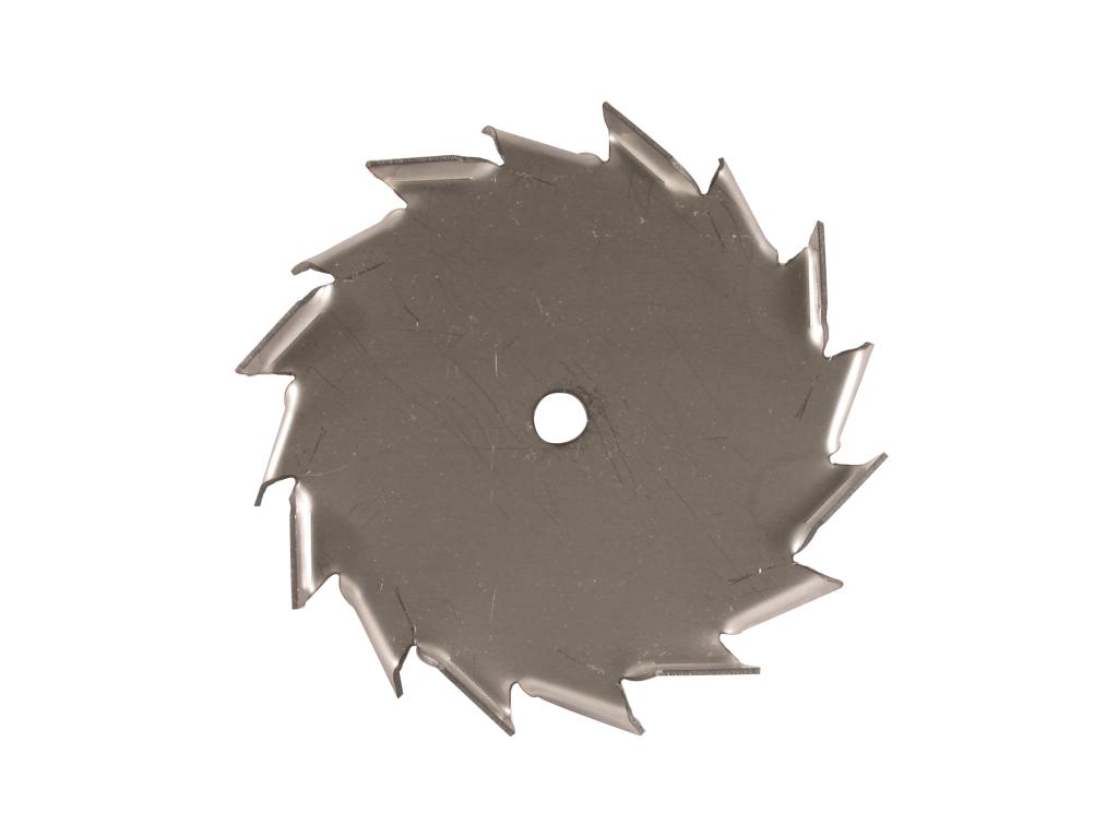 6" Dia. X 1/2" Center Hole Type A 304 SS Dispersion Blade