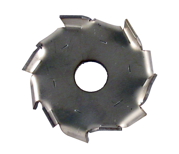 2" Dia. X 1/2" Center Hole Type A 304 SS Dispersion Blade