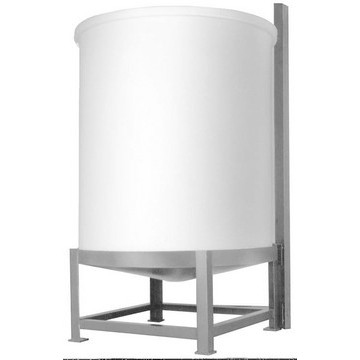 55-Gallon Cone-Bottom Polyethylene Tank Stand Image