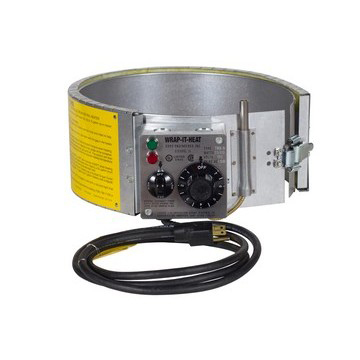 5-Gallon 120V Thermostat Controlled Drum Heater - Low Range Image