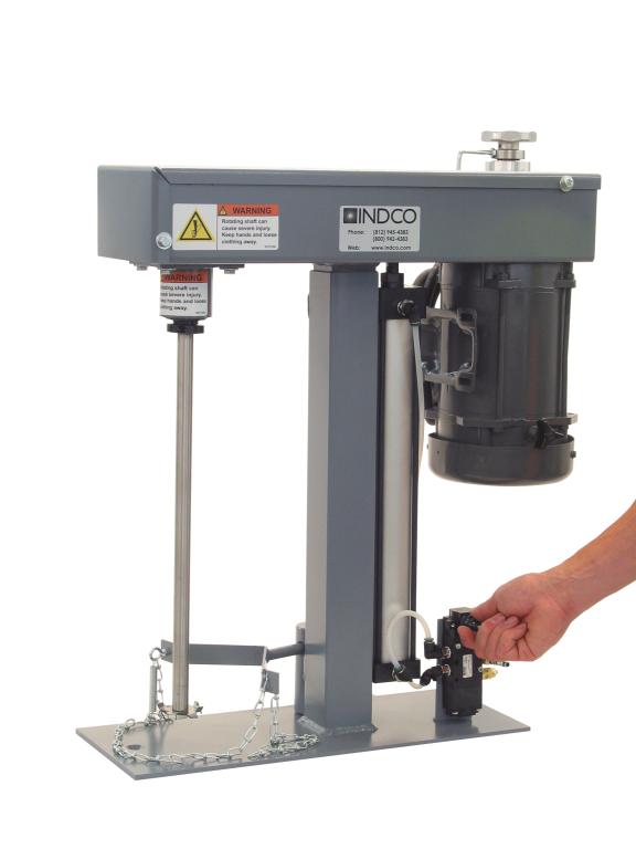 1/2 HP TEFC Electric Benchtop Disperser - image 2