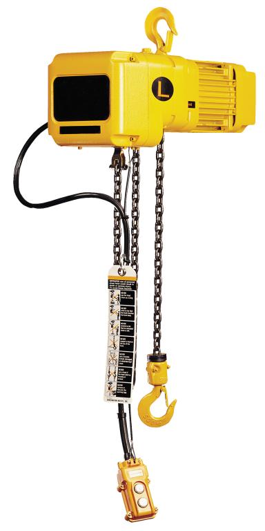 Electric Chain Hoist, 300 lb Capacity 115V 1-Phase AC Image