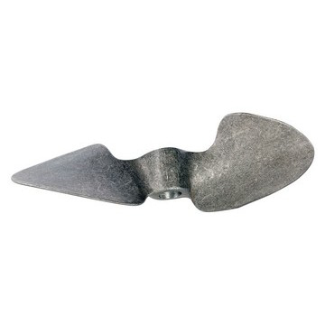 10" Dia. X 3-1/2" wide X 1/2" Bore AL Two-Blade Propeller - image 2