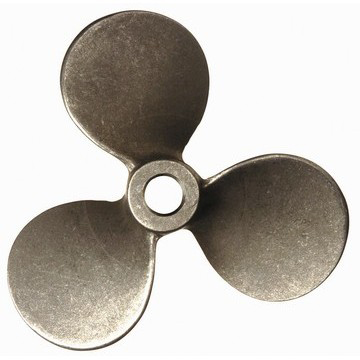 8" Dia. X 1" Bore RH SS Square Pitch Prop - Roto Dull Image