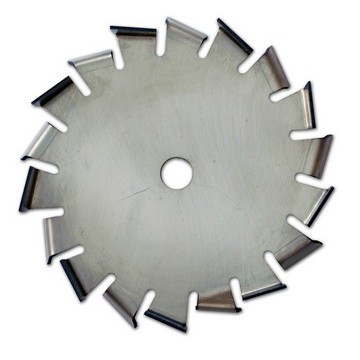 17" Dia. X 5/8" Center Hole Type A 304 SS Dispersion Blade