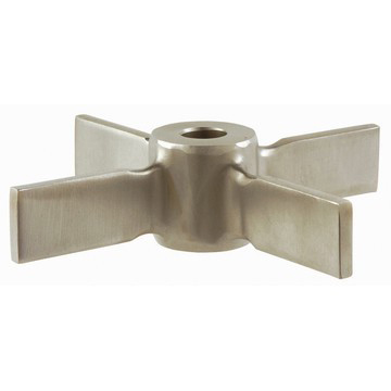 4" Dia. 4-Blade Radial Flow Turbine - Polished - image 3