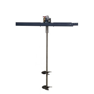 4 HP Air Direct Drive IBC Tote Mixer Adjustable Bracket - image 2