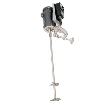 1 HP Variable Speed Electric Direct Drive Economy Clamp Mount Mixer - image 1