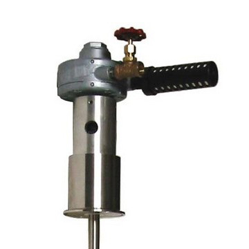 1-1/2 HP Air 3" Flange Tri-Clamp ® Mount Mixer with Dual Propeller Image