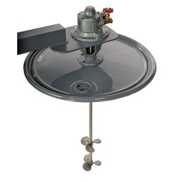 1-1/2 HP Air Direct Drive Drum Lid Mixer - image 3