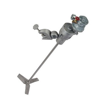 4 HP Air Gear Drive Mixer Heavy Duty Adjustable Clamp