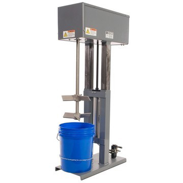 1-1/2 HP Air Heavy Duty Pail Lift Mixer - image 3