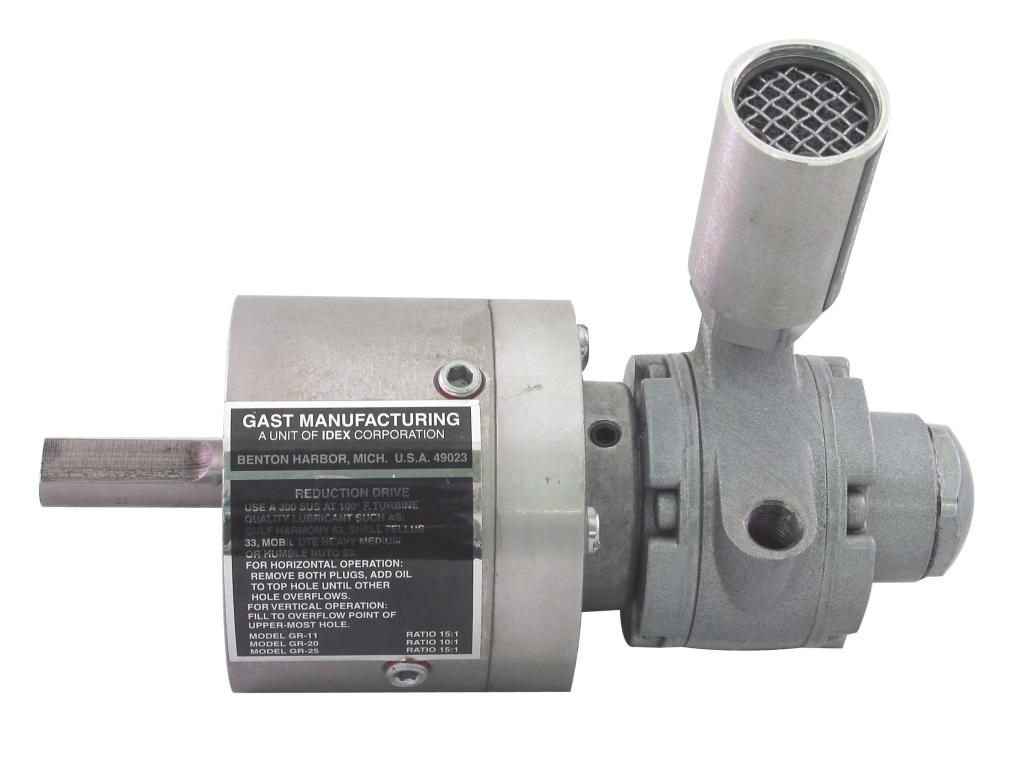 1/3 HP Gear Reduced Air Motor - image 2