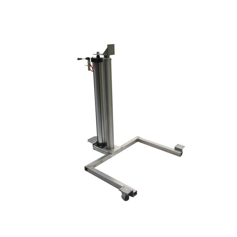 Air Lift Style Stainless Steel Mixer Mounting Stand with Casters - image 2
