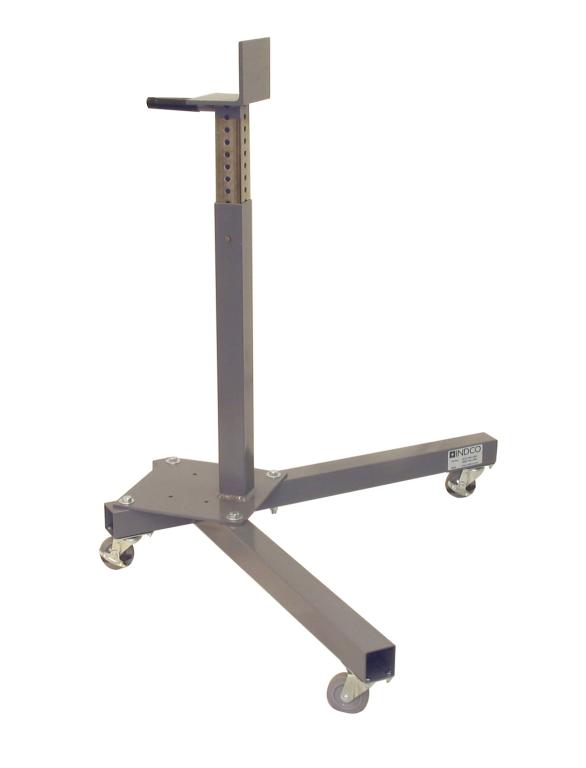Manual Lift Style Mixer Mounting Stand with Casters - image 3