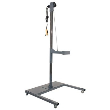 Electric Lift Style Mixer Mounting Stand with Caster for IBC Totes Image