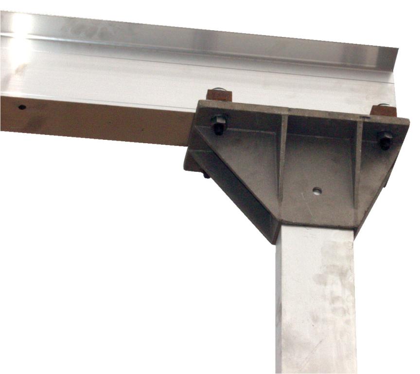 Aluminum Gantry Crane, 15' Wide, 10' Adjustable Height - image 2