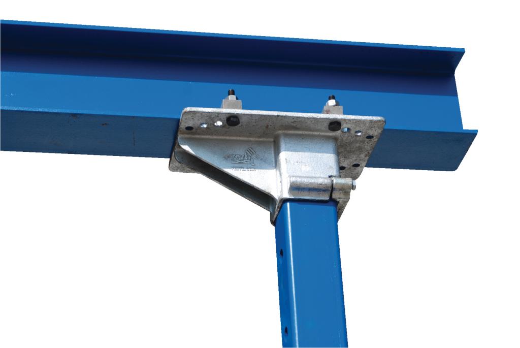 Steel Gantry Crane, 15' Wide, 14' Adjustable Height - image 3