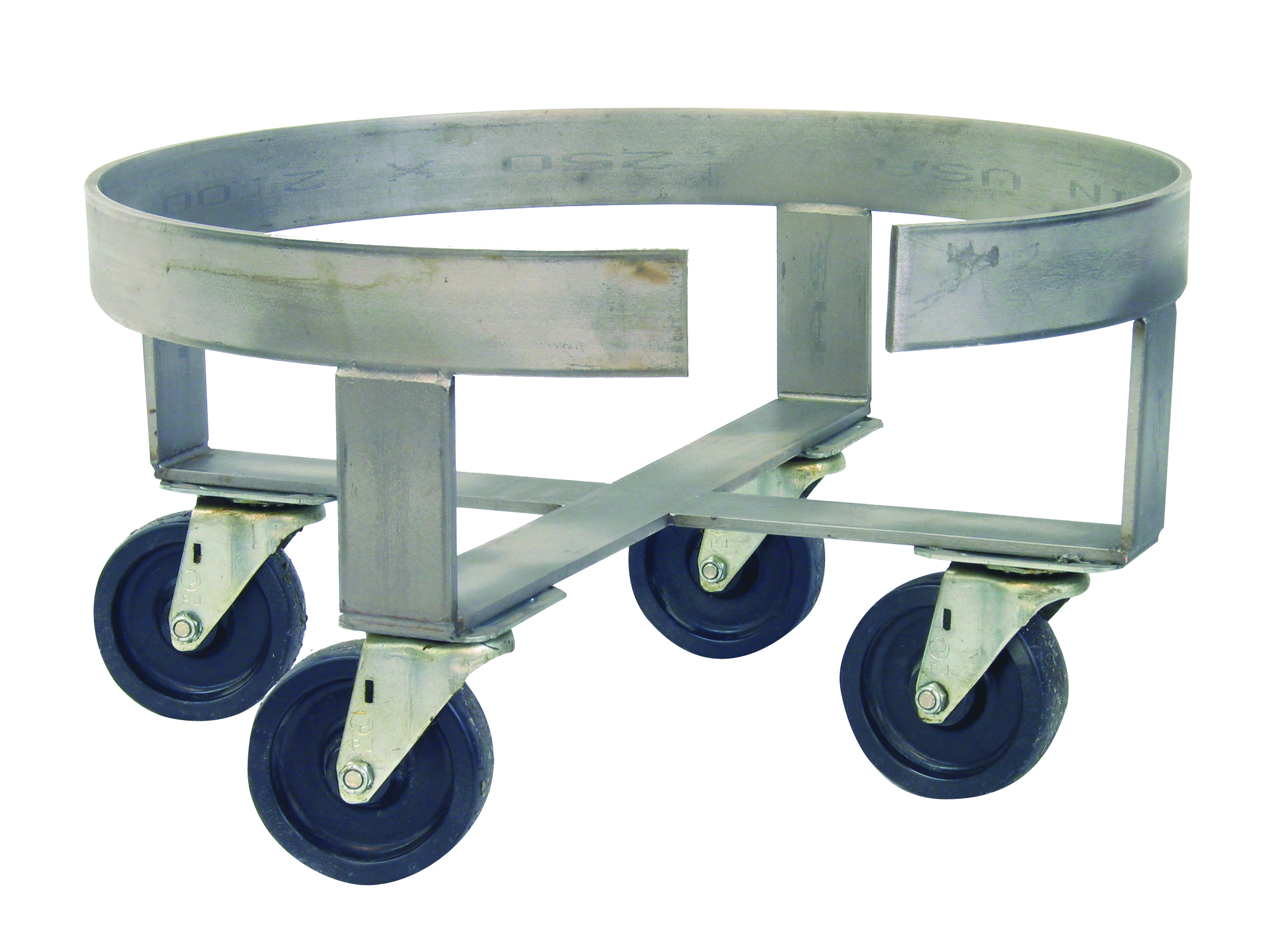 Stainless Steel Mixing Vat Dolly 55- and 100- Gallon Image